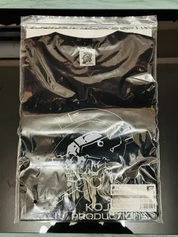 KOJIMA PRODUCTIONS 티셔츠 (블랙/그레이) 미개봉 새상품