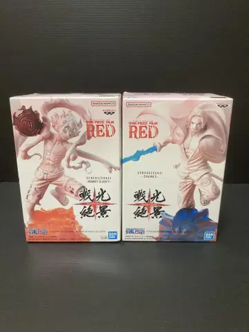 원피스 필름 레드: 빛의 절경 샹크스 & 루피 피규어