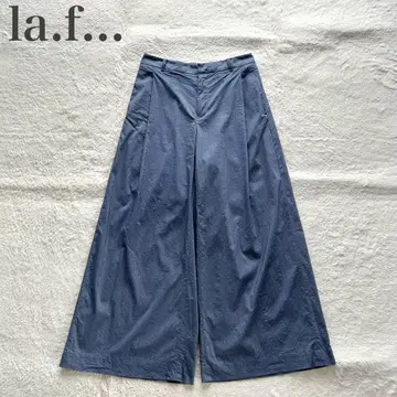 라에프 la.f 새상품급 허리밴딩 흡방습 코튼 나일론 와이드 이지 팬츠