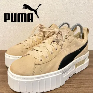 PUMA MAYZE INFUSE WNS 푸마 메이즈 베이지 블랙