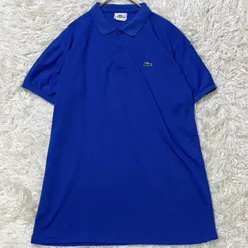 [ 새상품급 프랑스제 ] LACOSTE 그린 와니 피케 셔츠 파랑 6
