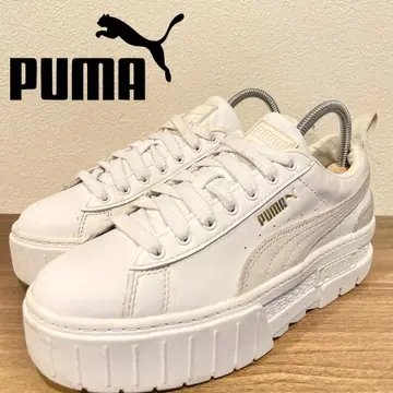 PUMA LEATHER MAYZE WNS 푸마 가죽 메이즈 화이트