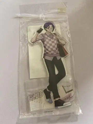 블루 록 미카게 레오 휴일 안경 아크릴 스탠드 1개