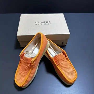 새상품! CLARKS WALLABEE TEAL TEXTILE 23.5cm