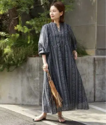 저널 스탠다드 오리엔탈 프린트 원피스 페이즐리