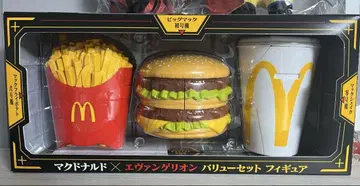 에반게리온 맥도날드 한정판 피규어 완구 맥 세트