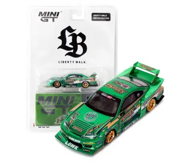 한정판 LBWK Mini GT 닛산 실비아 블리스터 패키지 1세트