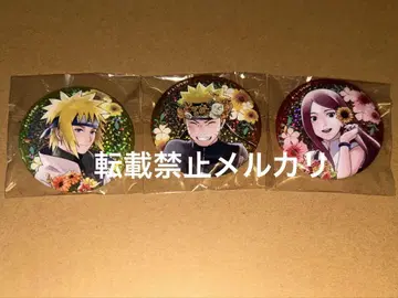 NARUTO 애니메이트 카페 글리터 캔뱃지