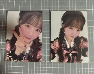 1 카와모토 에루 CUTIE STREET 트레이딩 카드 2장