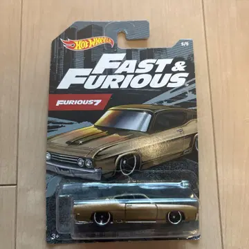 Hot Wheels Furious 7 골드 미니카