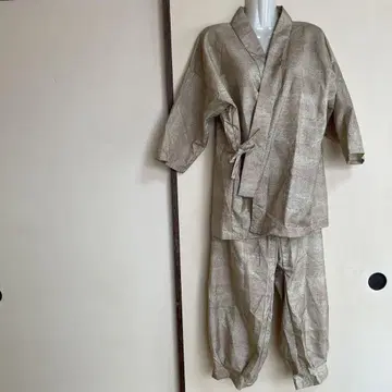 츠무기풍 기모노 리메이크 사무에