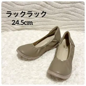 미사용 새상품 락락 공중 펌프스 경량 발수 일본제 24.5cm