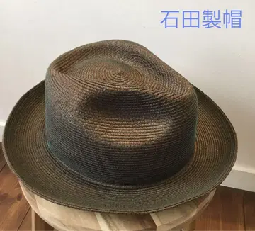 미사용 새상품 이시다 제모 마닐라 삼 중절모 모스 그린 사이즈 L