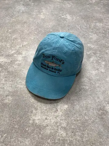 ADAMS Doc Fords 기업 로고 자수 CAP blue