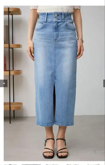 AZUL DENIM 하이웨스트 스커트 M 사이즈