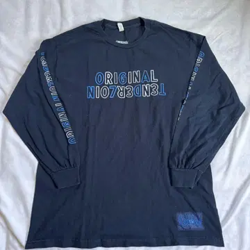텐더로인 L 롱T 네이비 LONG SLEEVE TEE 2B
