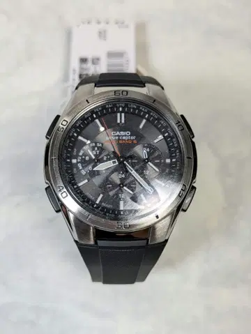 새상품 CASIO WAVE CEPTOR 블랙 전파 솔라