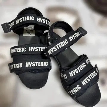 HYSTERIC GLAMOUR 샌들 블랙 24.5cm