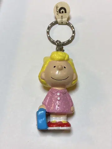 스누피 SNOOPY 레트로 빈티지 키링 샐리