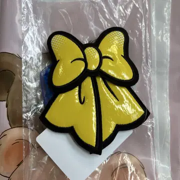 디즈니 도날드 팔파루자 리본 모양 스크런치