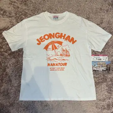 [정한] 나나투어 이탈리아 ver. 티셔츠 M 사이즈