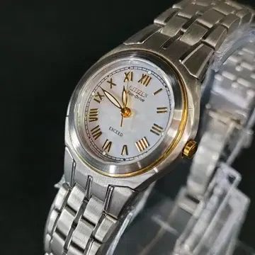 새상품급 CITIZEN 시티즌 엑시드 A980 실버 쉘 다이얼