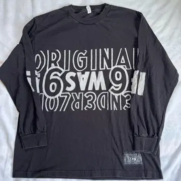텐더 로인 L 롱 T 블랙 LONG SLEEVE TEE 3A
