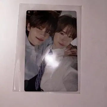 TWS 처음 뵙겠습니다. 신유, 경민 weverse반 유닛 트레이딩 카드