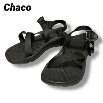 [ 미사용급 ] Chaco 챠코 Z 클라우드 샌들 올블랙 여성용