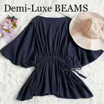 Demi-Luxe BEAMS 데밀룩스 빔즈 드로스트 풀오버