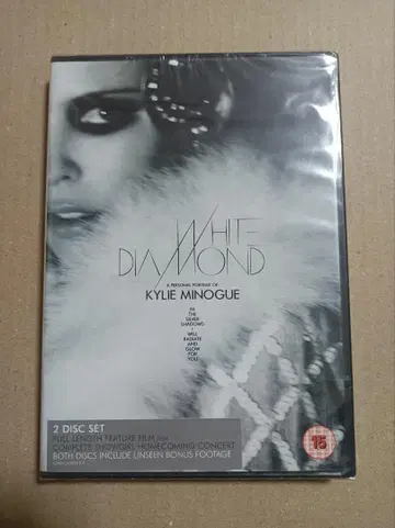 Kylie Minogue 2DVD WHITE DIAMOND 미개봉 새상품
