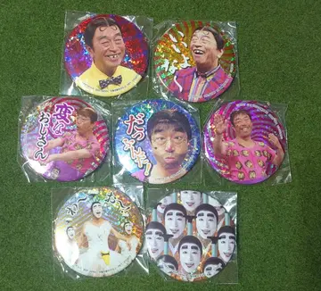 시무라 켄 다이죠부다 홀로그램 캔뱃지 7종 세트