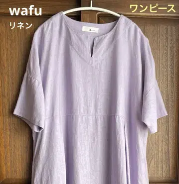 [wafu] 키넥 원피스 라벤더 FREE 사이즈