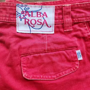 ALBA ROSA 아카 핑크 숏 팬츠