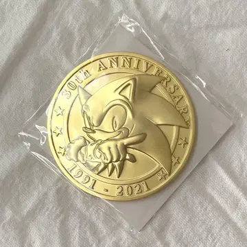 소닉 30주년 기념 메달 컬렉터즈 코인