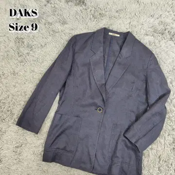 DAKS 린넨 테일러드 자켓 얇은 소재