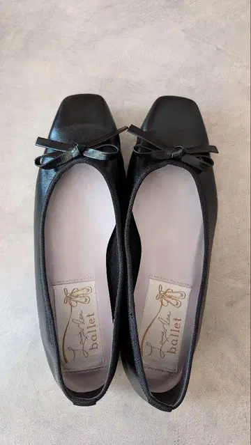 발레 슈즈 블랙 23.5cm 일본제