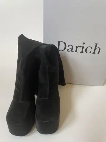 Darich(다리치) 울트라 스트레치 롱 부츠 BLK L 사이즈