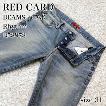 한정판 모델 RED CARD x BEAMS 별주 Rhythm B58878