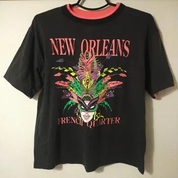 새상품급 뉴올리언스 카니발 T셔츠 french quarter XL