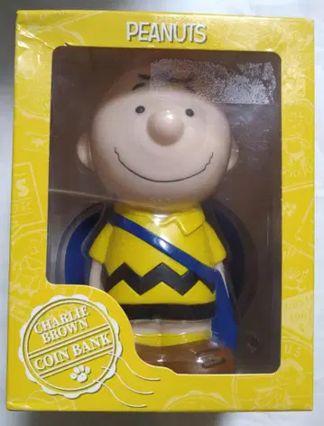 (미개봉) PEANUTS 찰리 브라운 저금통 코인 뱅크