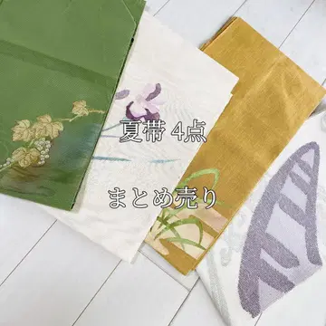 [ 2507 여름 오비 4점 묶음 판매 리메이크에도 ]