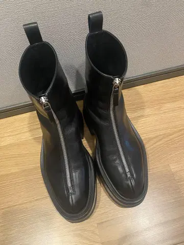 질 샌더 센터 지퍼 부츠