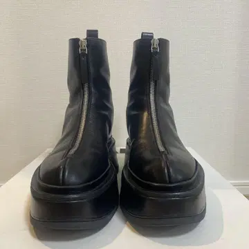 질 샌더 센터 지퍼 부츠
