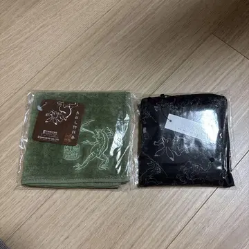 조수화 에코백 타월 손수건