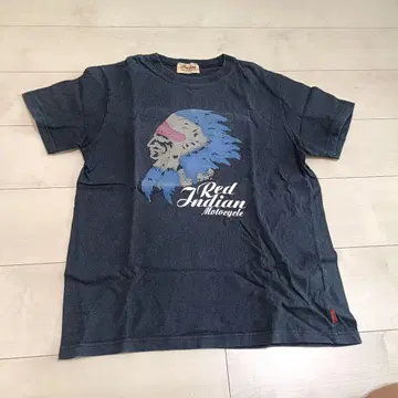 Indian Motorcycle 티셔츠 L-XL 블랙