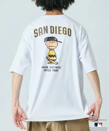 PEANUTS x MLB 별주 빅 실루엣 프릭스스토어 한정판