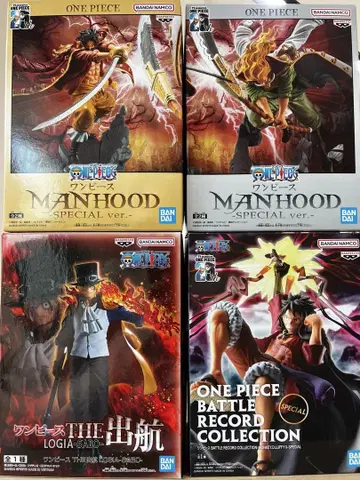 ONE PIECE 피규어 4점 세트