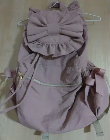 아오키 미사코 리본 백팩 핑쿠