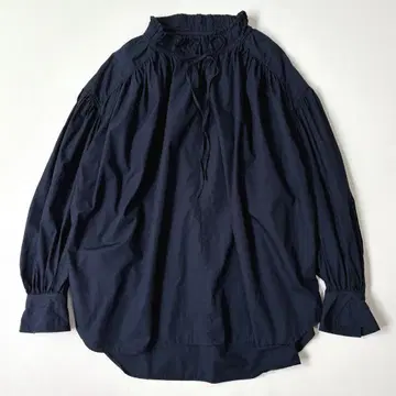 SLOBE IENA 개더 플리츠 칼라 블라우스 슬로브 이에나